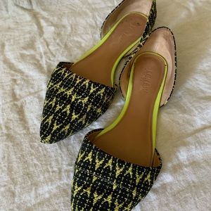 J.Crew pointy toe flats